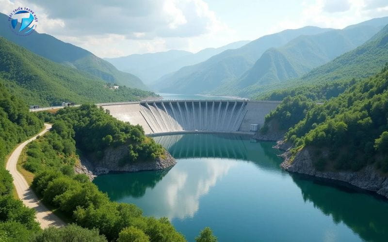 Khả năng phát triển thủy điện phụ thuộc vào điều kiện địa hình